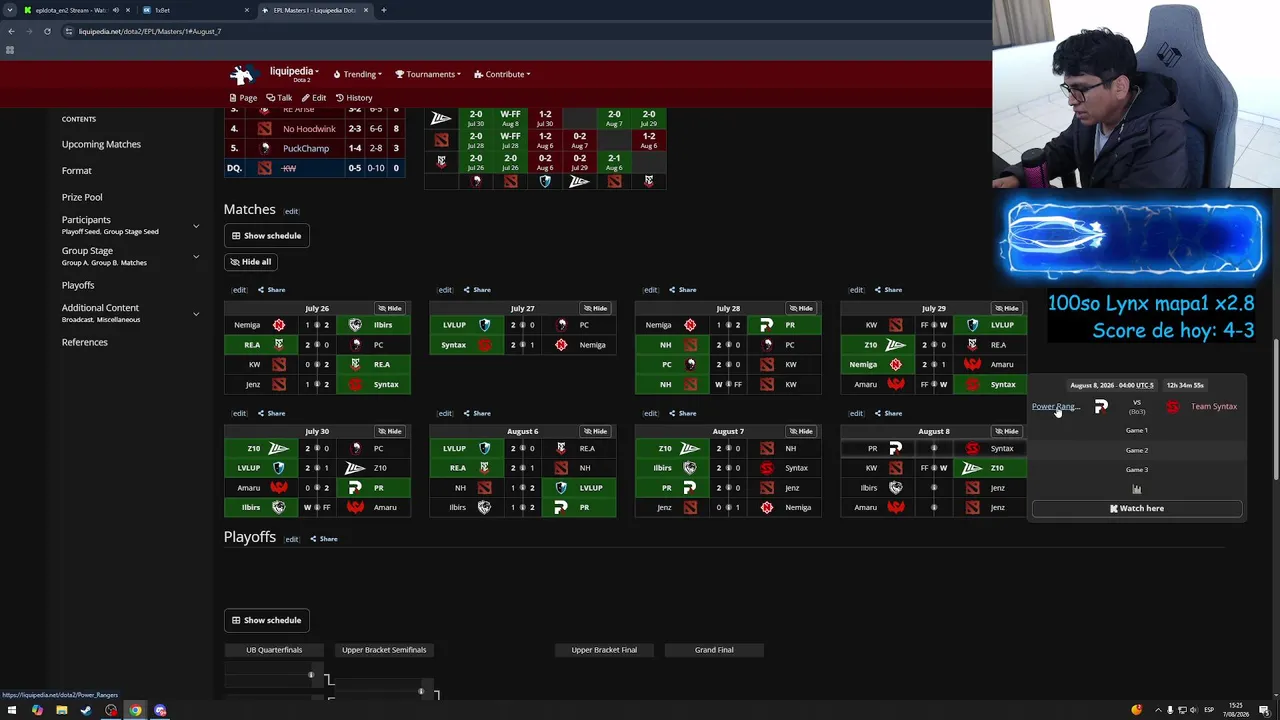 RedmonsterDota live