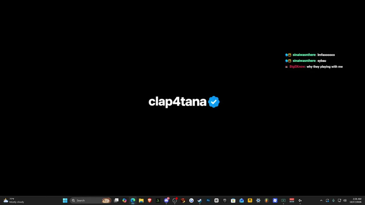 Clap4Tana live stream
