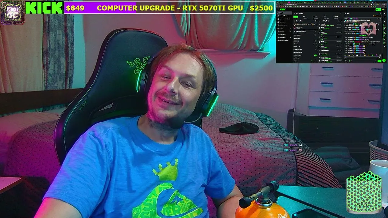 TheGreenyRiot live