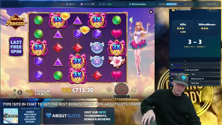 wittymoon playing Slots & Casino - Live Casino Stream