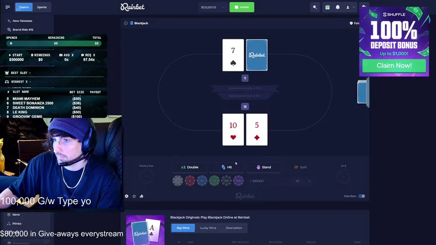 eliloud playing Slots & Casino - Live Casino Stream