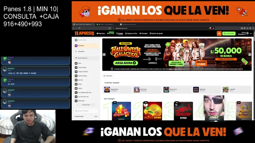 valqui playing Slots & Casino - Live Casino Stream
