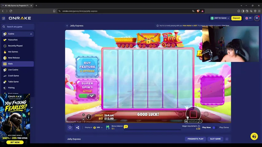 sebasfrr playing Slots & Casino - Live Casino Stream