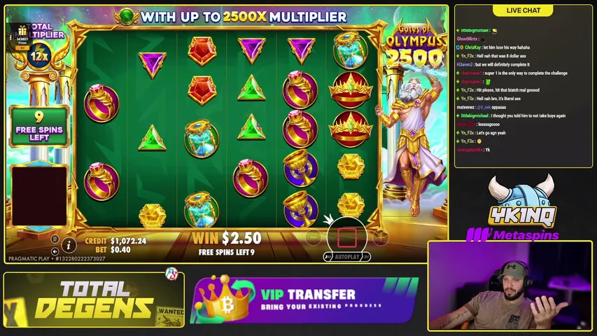 TotalDegens playing Slots & Casino - Live Casino Stream