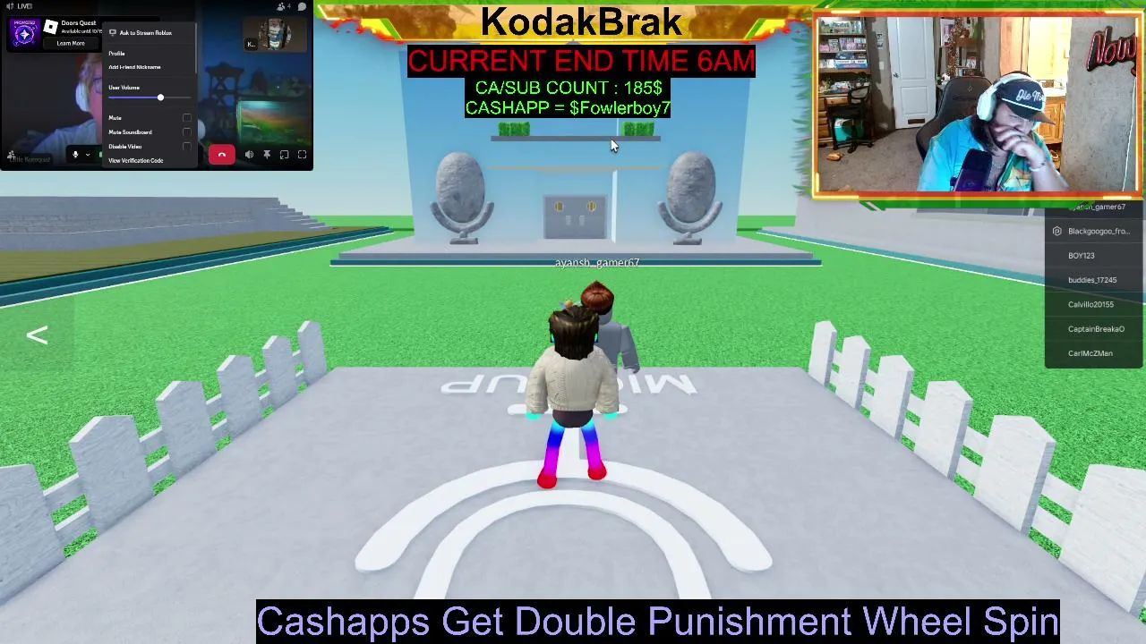 KodakBrak live