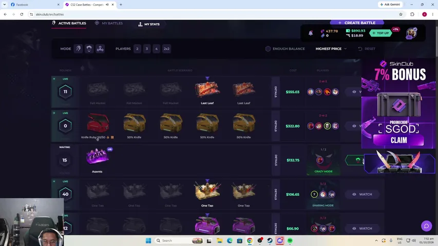 SgodDota playing Slots & Casino - Live Casino Stream