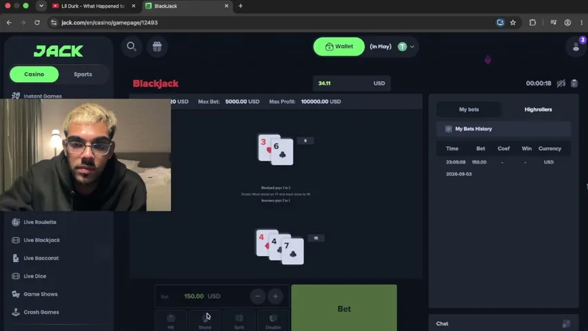 N3on playing Slots & Casino - Live Casino Stream