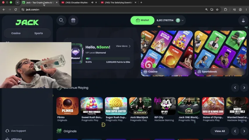 n3on live stream