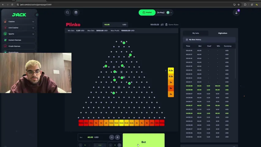 N3on playing Slots & Casino - Live Casino Stream