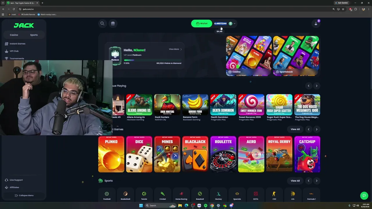 Jack.com 18+ GIVEAWAY IF WIN