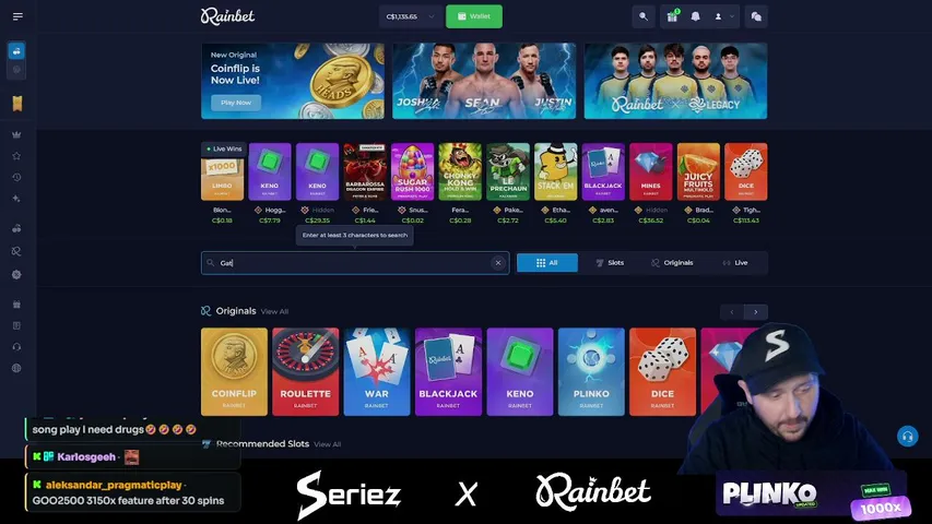 Seriez playing Slots & Casino - Live Casino Stream