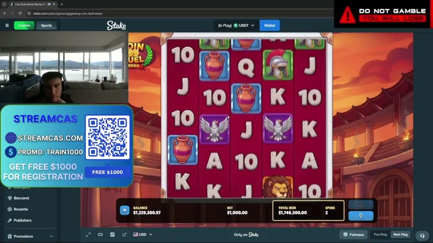 trafinnwrecknstv playing Slots & Casino - Live Casino Stream