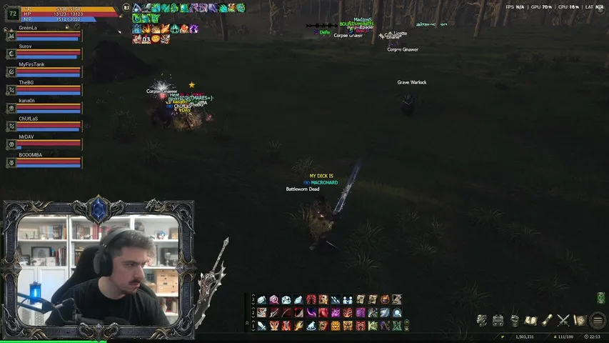 neovrolok Lineage 2 stream image