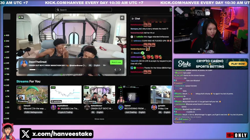 DAILY GIVEAWAYS WITH $10,000 LEADERBOARD ON STAKE !website !cashback !verify !discord