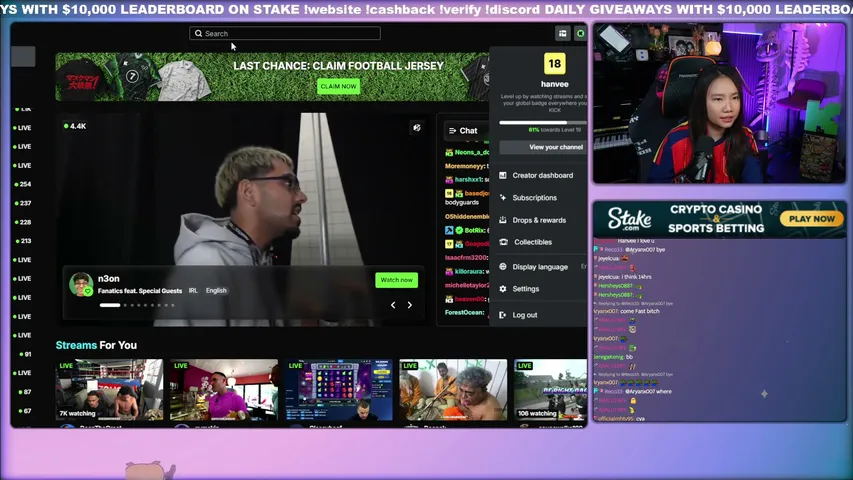 DAILY GIVEAWAYS WITH $10,000 LEADERBOARD ON STAKE !website !cashback !verify !discord