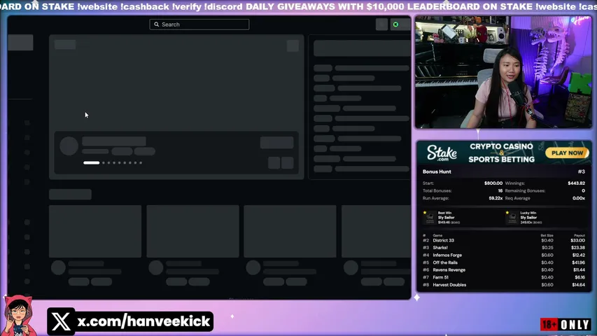 hanvee playing Slots & Casino - Live Casino Stream