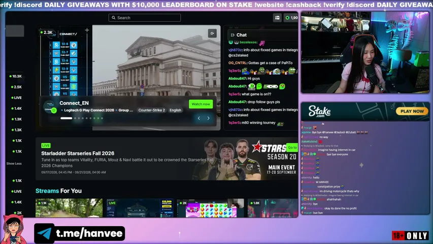 hanvee playing Slots & Casino - Live Casino Stream