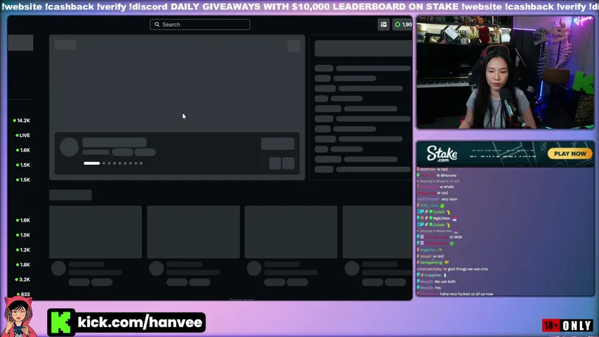hanvee playing Slots & Casino - Live Casino Stream