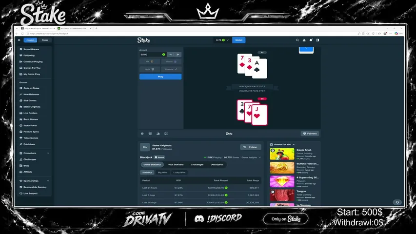 500$ Start Stake /Keyword Slot For GIVEAWAY
