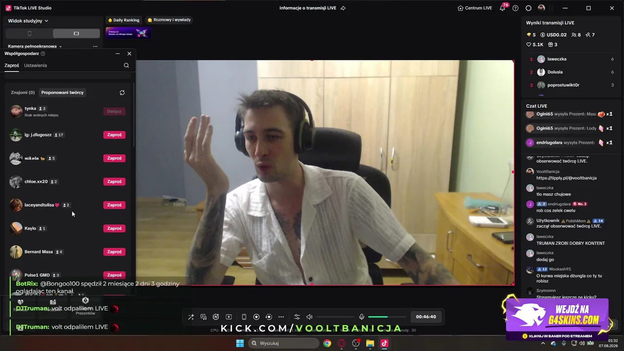 VooltBanicja live