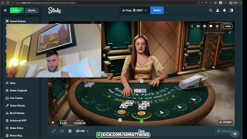 edmatthews playing Slots & Casino - Live Casino Stream