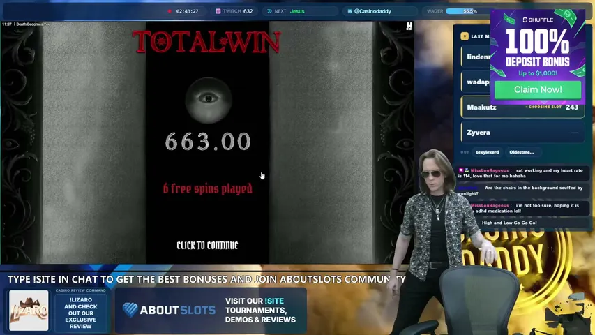 noawolf playing Slots & Casino - Live Casino Stream