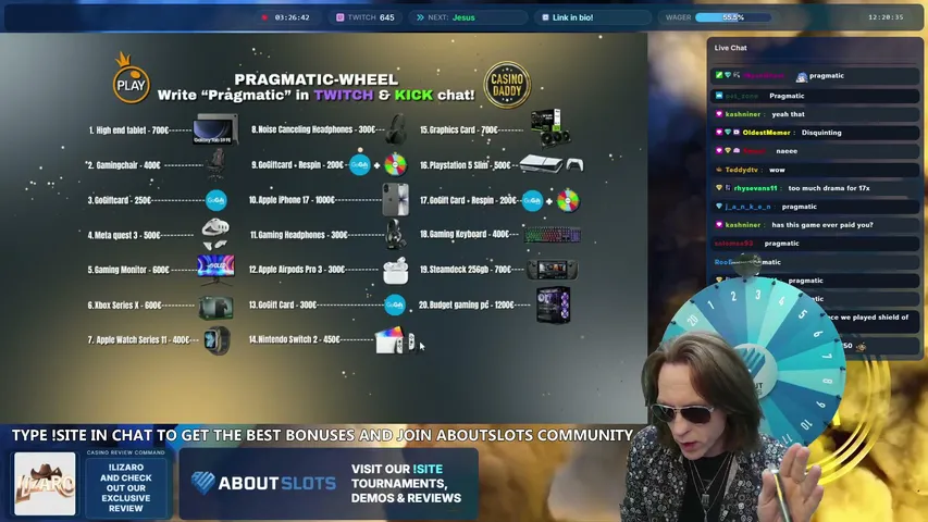 hugooak playing Slots & Casino - Live Casino Stream