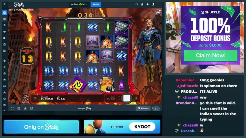 vickwitty playing Slots & Casino - Live Casino Stream