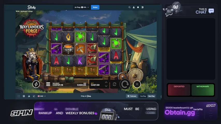 spin playing Slots & Casino - Live Casino Stream
