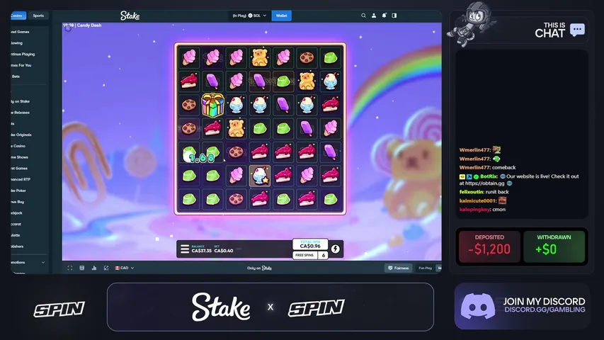 spin playing Slots & Casino - Live Casino Stream