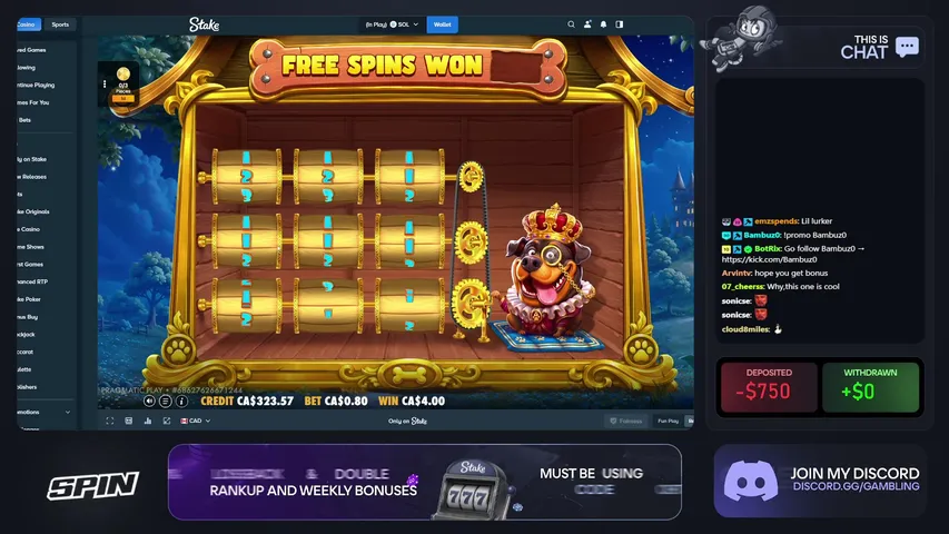 spin playing Slots & Casino - Live Casino Stream