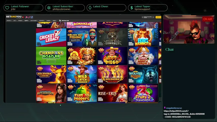 megabotbroww playing Slots & Casino - Live Casino Stream