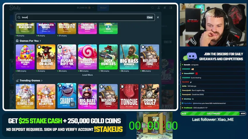Mattdrenaline playing Slots & Casino - Live Casino Stream