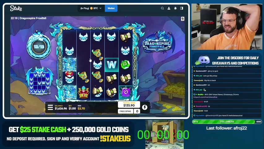 Mattdrenaline playing Slots & Casino - Live Casino Stream