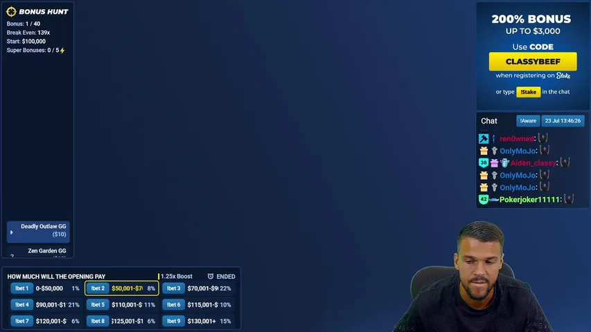 classybeef playing Slots & Casino - Live Casino Stream