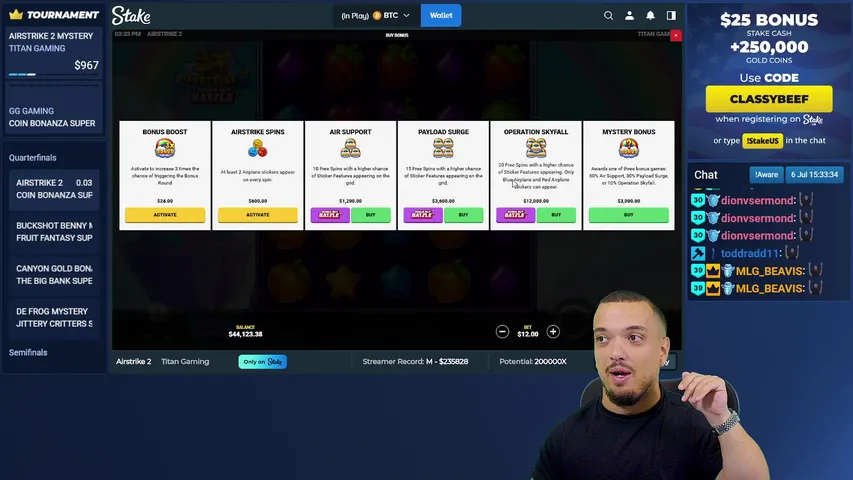 classybeef playing Slots & Casino - Live Casino Stream