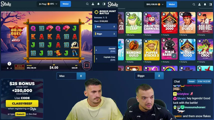 classybeef playing Slots & Casino - Live Casino Stream