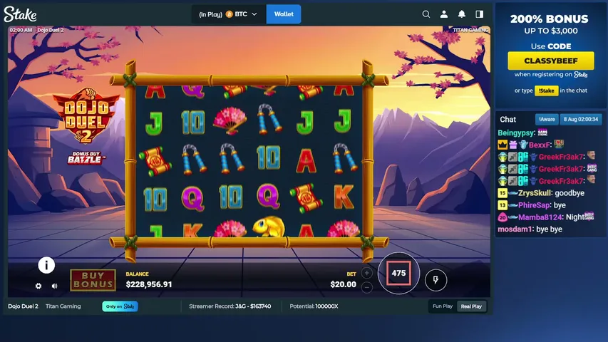 classybeef playing Slots & Casino - Live Casino Stream