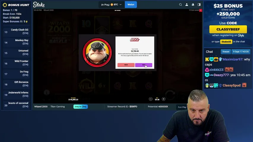 classybeef playing Slots & Casino - Live Casino Stream