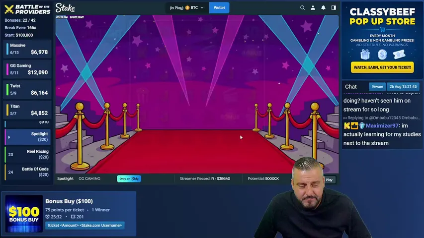 classybeef playing Slots & Casino - Live Casino Stream