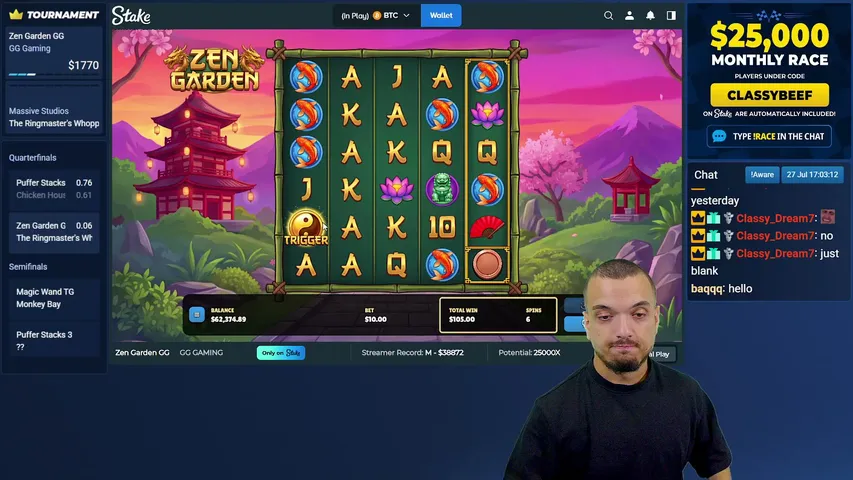 classybeef playing Slots & Casino - Live Casino Stream