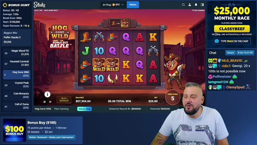 classybeef playing Slots & Casino - Live Casino Stream
