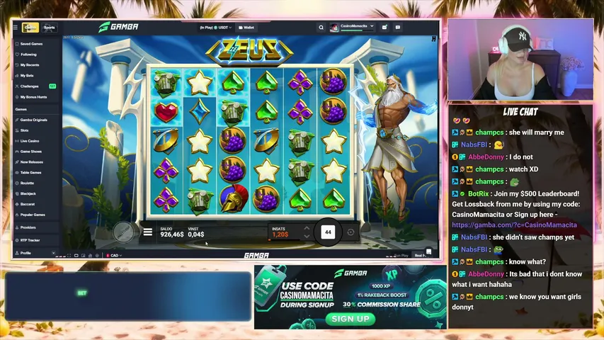 CasinoMamacita playing Slots & Casino - Live Casino Stream