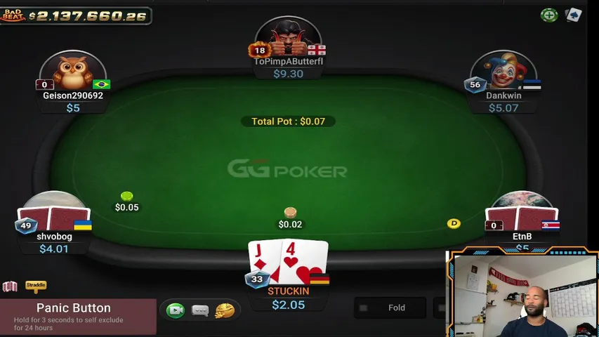 KingofWailing playing Poker - Live Casino Stream