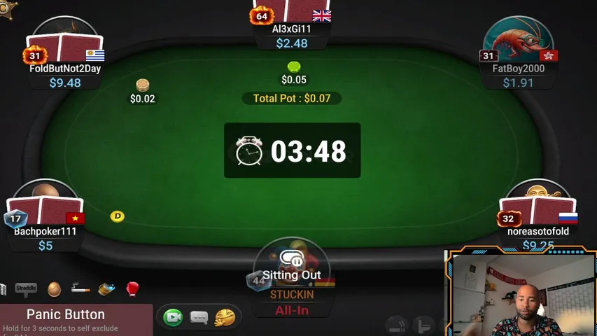 KingofWailing playing Poker - Live Casino Stream