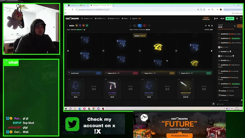 jacobfuture playing Slots & Casino - Live Casino Stream