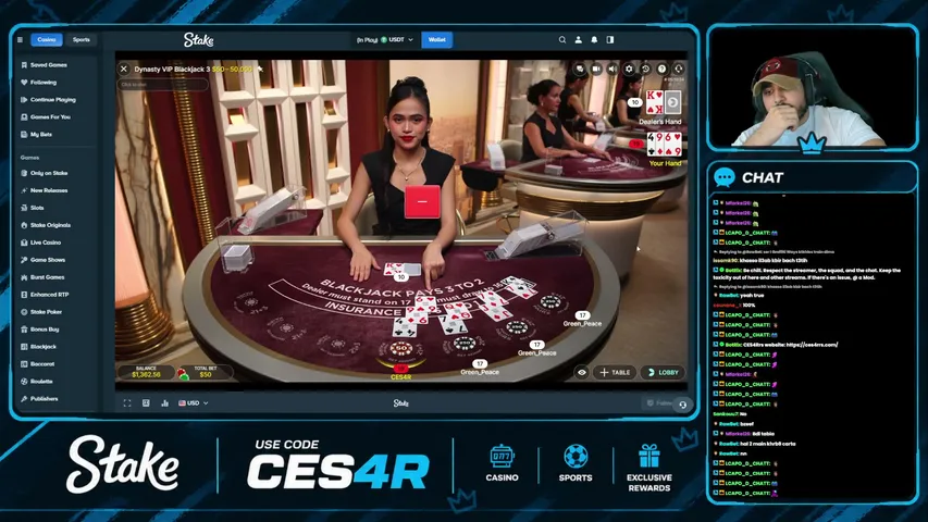 ces4rrs playing Slots & Casino - Live Casino Stream
