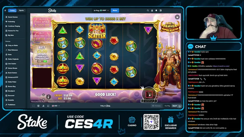 ces4rrs playing Slots & Casino - Live Casino Stream