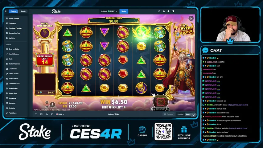 ces4rrs playing Slots & Casino - Live Casino Stream