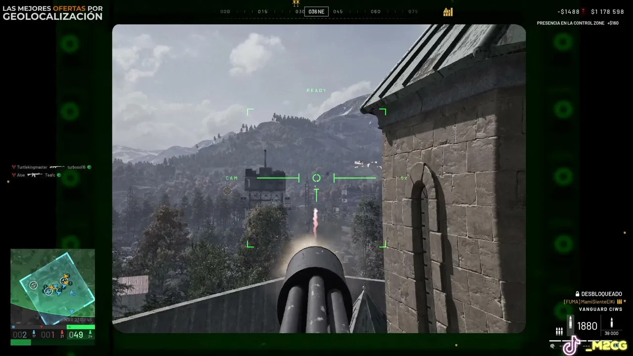 M2cG live stream